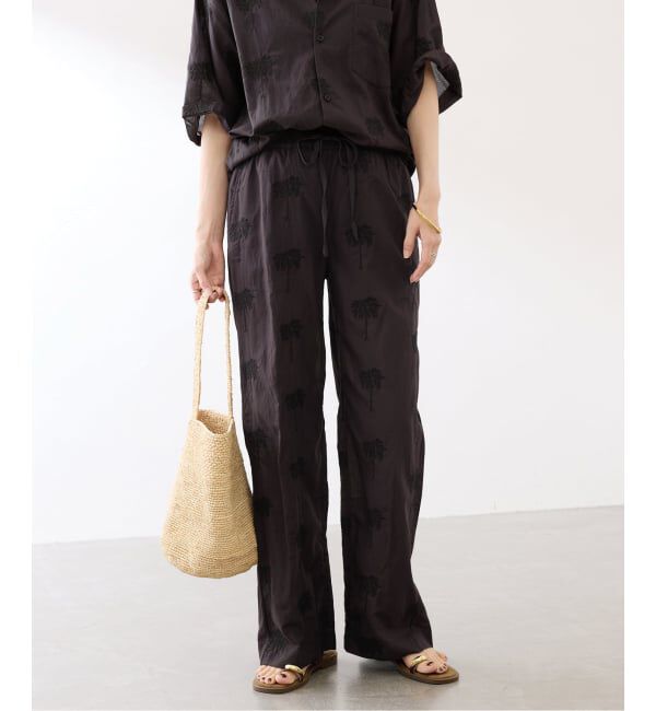 FRAMeWORK「COUTURE D`ADAM/クチュールドアダム parm tree embroidery パンツ」|その他|