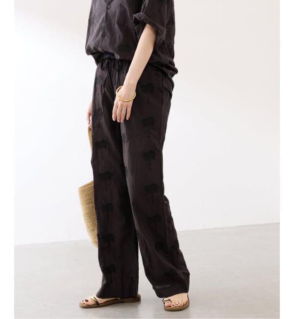 FRAMeWORK「COUTURE D`ADAM/クチュールドアダム parm tree embroidery パンツ」|その他|