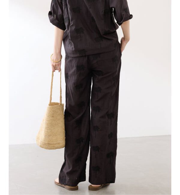 FRAMeWORK「COUTURE D`ADAM/クチュールドアダム parm tree embroidery パンツ」|その他|