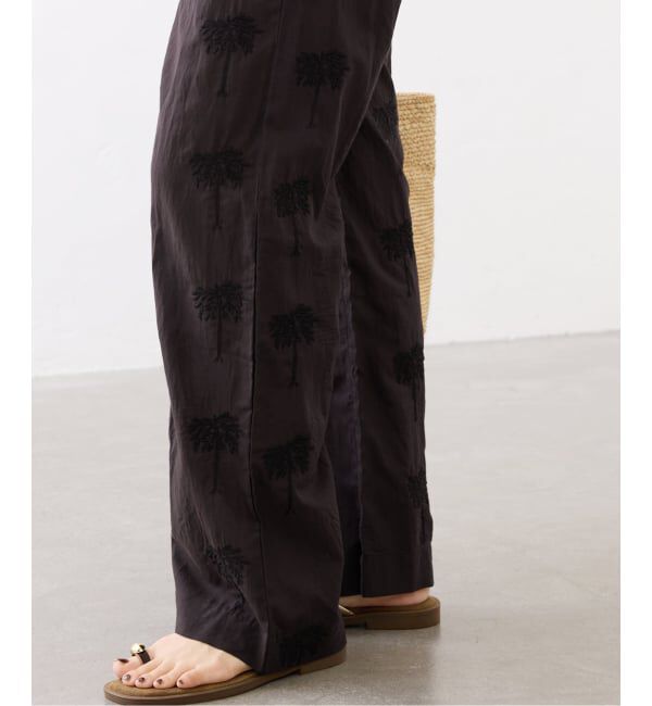 FRAMeWORK「COUTURE D`ADAM/クチュールドアダム parm tree embroidery パンツ」|その他|