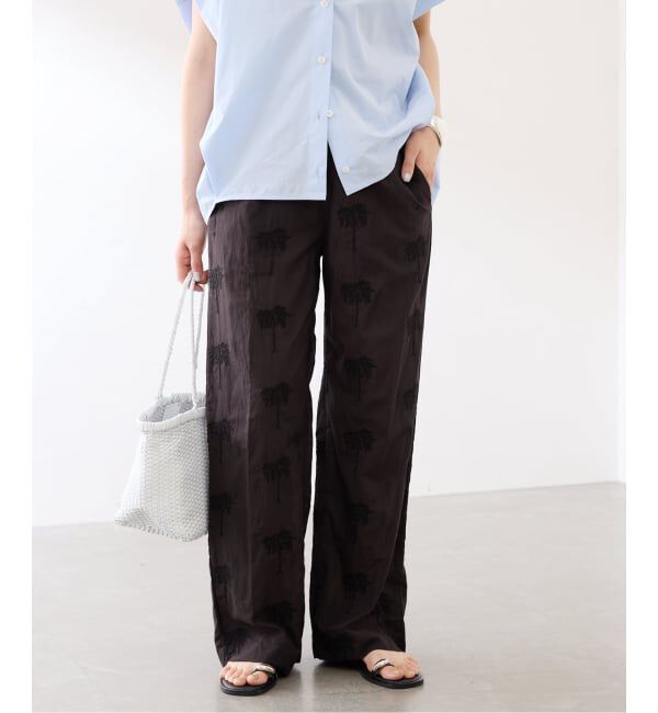 FRAMeWORK「COUTURE D`ADAM/クチュールドアダム parm tree embroidery パンツ」|その他|