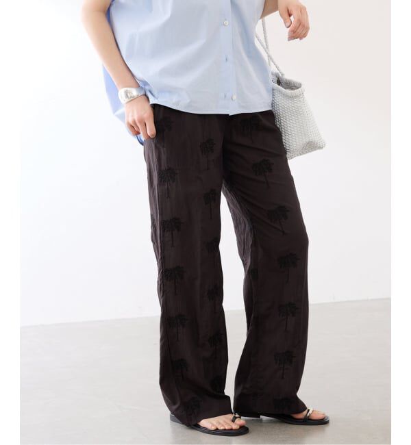 FRAMeWORK「COUTURE D`ADAM/クチュールドアダム parm tree embroidery パンツ」|その他|