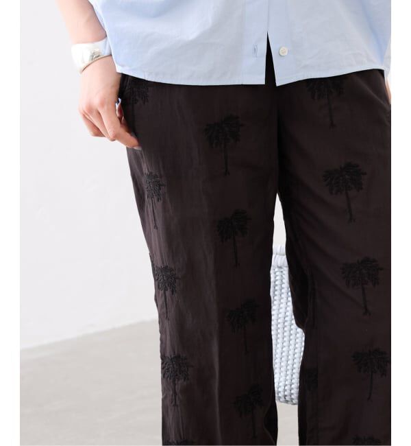 FRAMeWORK「COUTURE D`ADAM/クチュールドアダム parm tree embroidery パンツ」|その他|