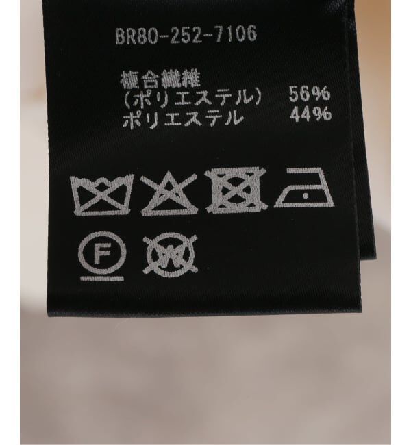 NOBLE「ROOM NO.8/ルームエイト BLACK W-SATIN NS TIERED DRESS」|ワンピース|