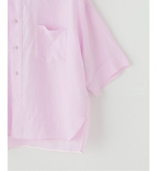 Spick and Span「《WEB限定》TICCA / ティッカ リネン半袖シャツ」|シャツ・ブラウス|