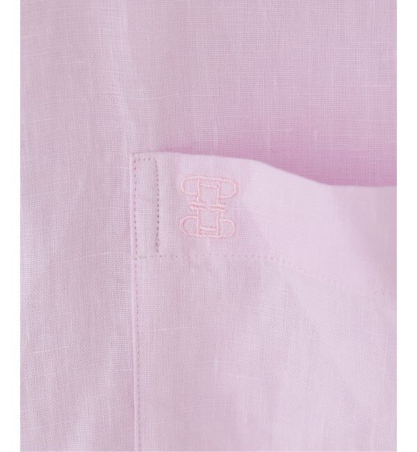 Spick and Span「《WEB限定》TICCA / ティッカ リネン半袖シャツ」|シャツ・ブラウス|