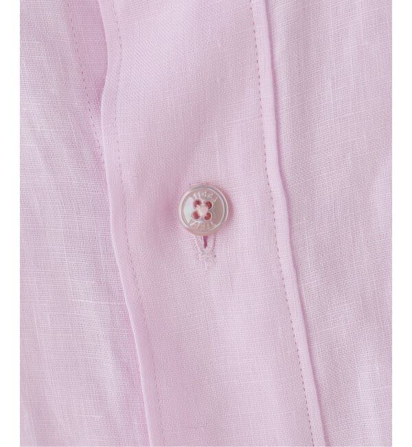 Spick and Span「《WEB限定》TICCA / ティッカ リネン半袖シャツ」|シャツ・ブラウス|
