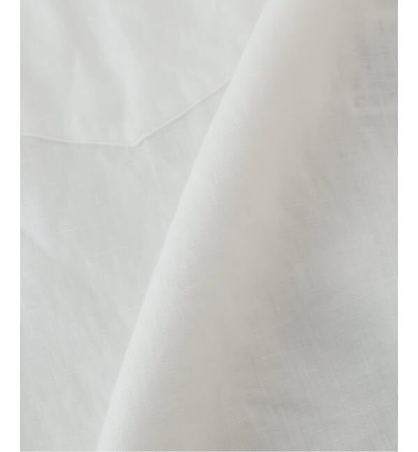 Spick and Span「《WEB限定》TICCA / ティッカ リネン半袖シャツ」|シャツ・ブラウス|