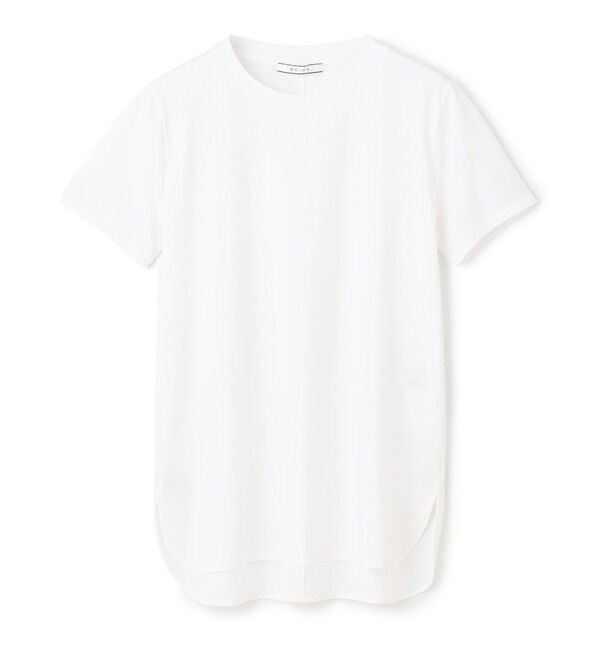 BEIGE,「【洗える】BROIS / コットンクルーネックTシャツ」|Tシャツ・カットソー|