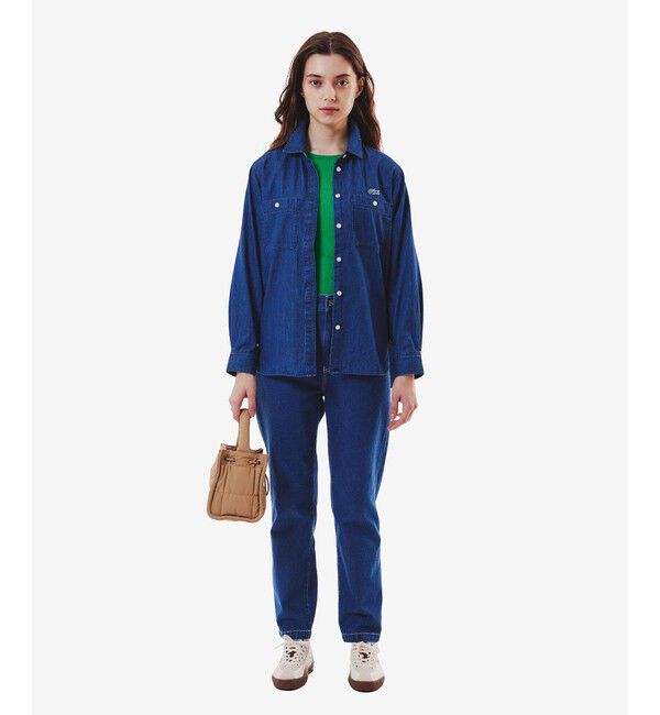 LACOSTE「UVカット クールマックスリブニットタンクトップ」|ベスト・ジレ|