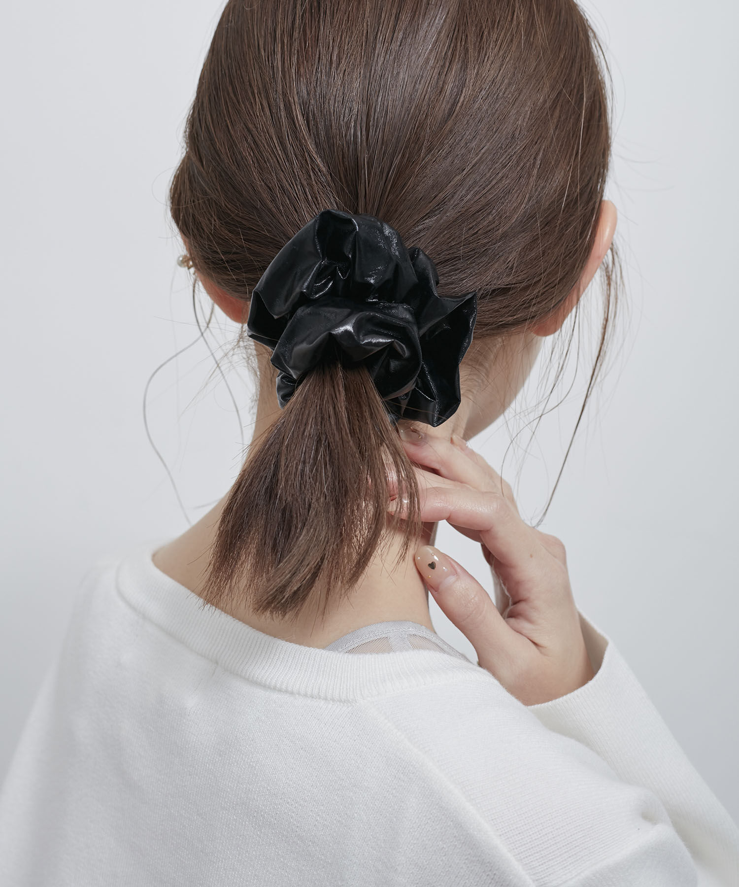 ROPE PICNIC PASSAGE「メタリックシュシュ」|ヘアゴム・シュシュ|