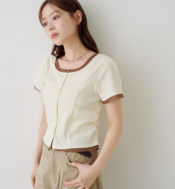  「テレコチュールTEE」|Tシャツ・カットソー|