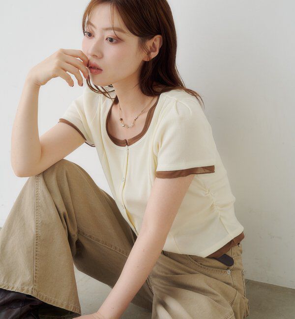  「テレコチュールTEE」|Tシャツ・カットソー|
