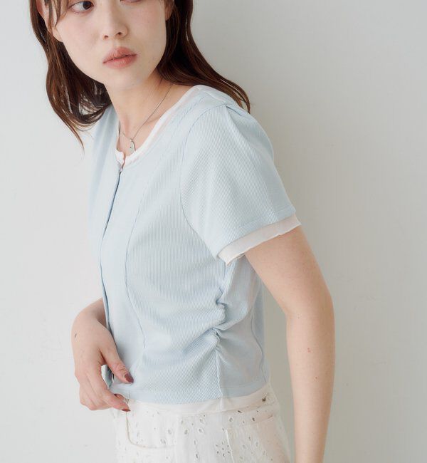  「テレコチュールTEE」|Tシャツ・カットソー|