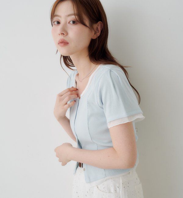  「テレコチュールTEE」|Tシャツ・カットソー|