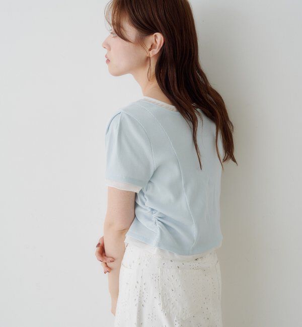  「テレコチュールTEE」|Tシャツ・カットソー|