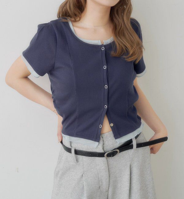  「テレコチュールTEE」|Tシャツ・カットソー|
