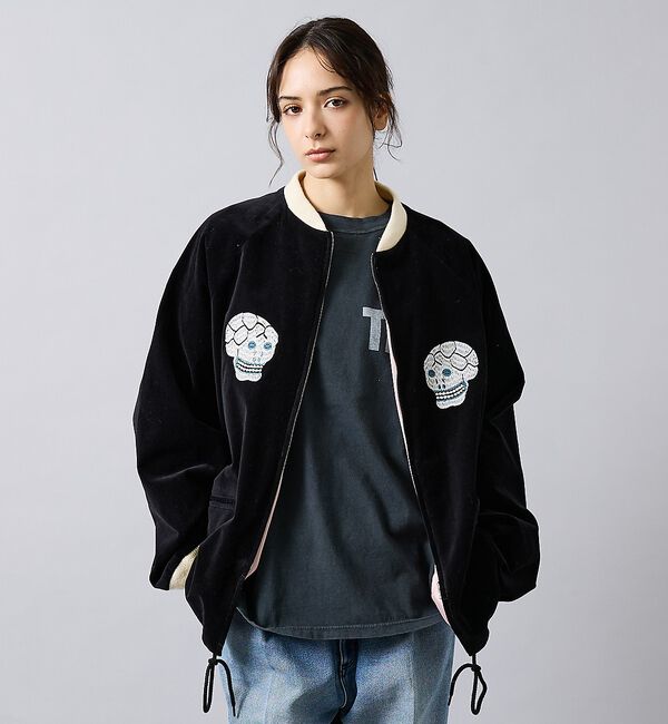 ABAHOUSE「【THRIFTY LOOK /スリフティルック】 / SNAKE & SKULL」|ブルゾン・スタジャン|