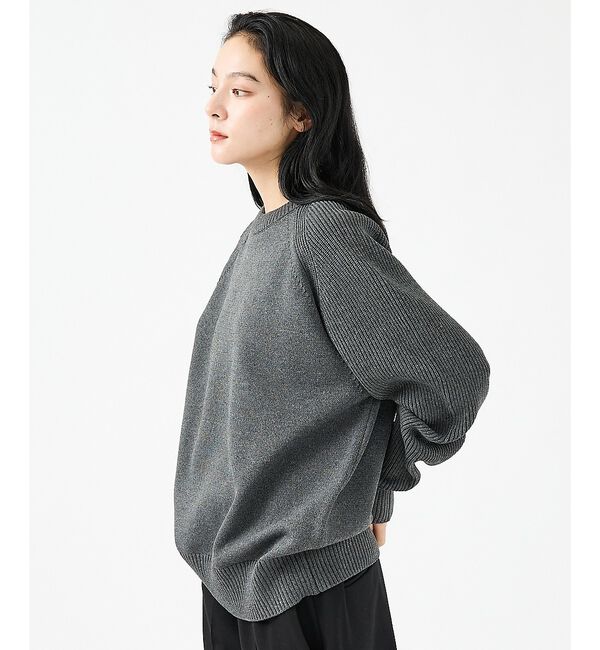 ABAHOUSE「【FORTUNA/フォルトゥナ】ECOTEC-Knit イージーケア ウォッシャ」|ニット・セーター|