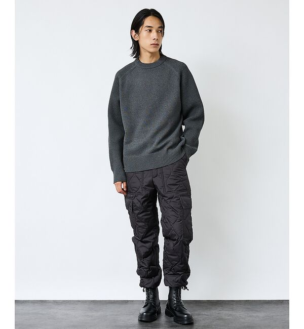 ABAHOUSE「【FORTUNA/フォルトゥナ】ECOTEC-Knit イージーケア ウォッシャ」|ニット・セーター|