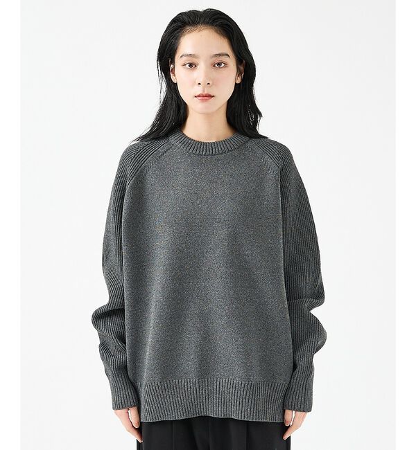ABAHOUSE「【FORTUNA/フォルトゥナ】ECOTEC-Knit イージーケア ウォッシャ」|ニット・セーター|