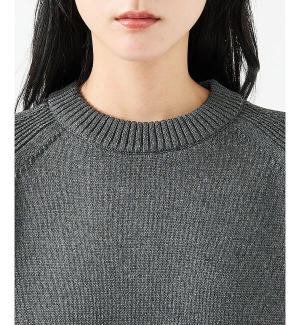 ABAHOUSE「【FORTUNA/フォルトゥナ】ECOTEC-Knit イージーケア ウォッシャ」|ニット・セーター|