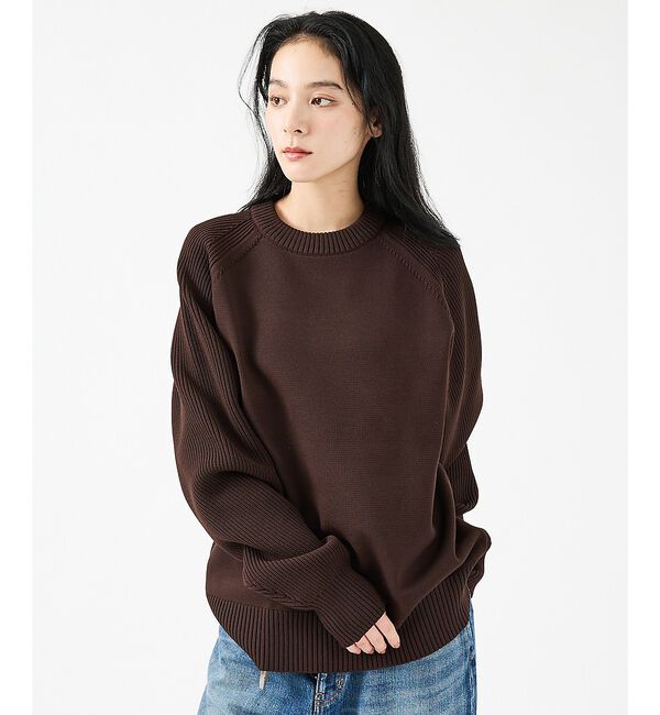 ABAHOUSE「【FORTUNA/フォルトゥナ】ECOTEC-Knit イージーケア ウォッシャ」|ニット・セーター|