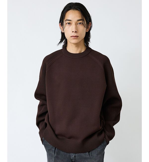 ABAHOUSE「【FORTUNA/フォルトゥナ】ECOTEC-Knit イージーケア ウォッシャ」|ニット・セーター|