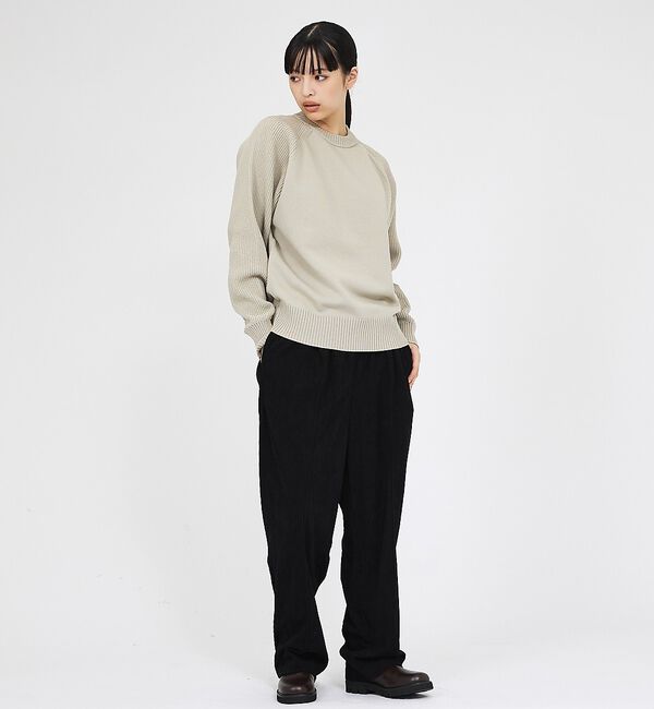 ABAHOUSE「【FORTUNA/フォルトゥナ】ECOTEC-Knit イージーケア ウォッシャ」|ニット・セーター|