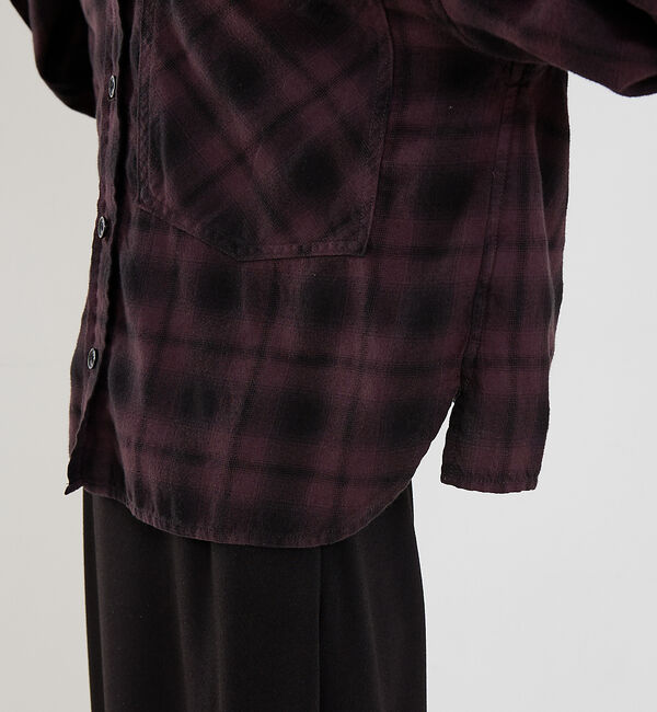 The Store by C' 「【AGOLDE】COMER SHIRT／チェックシャツ」|シャツ・ブラウス|
