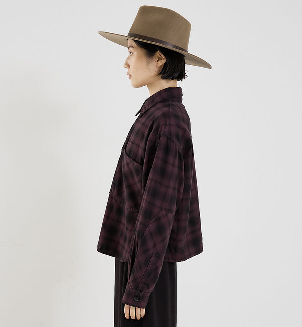 The Store by C' 「【AGOLDE】COMER SHIRT／チェックシャツ」|シャツ・ブラウス|