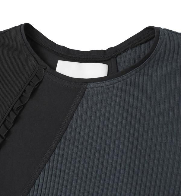SOFFITTO「【3.1 Phillip Lim/スリーワンフィリップリム】マルチリブカットソーワンピース」|ワンピース|