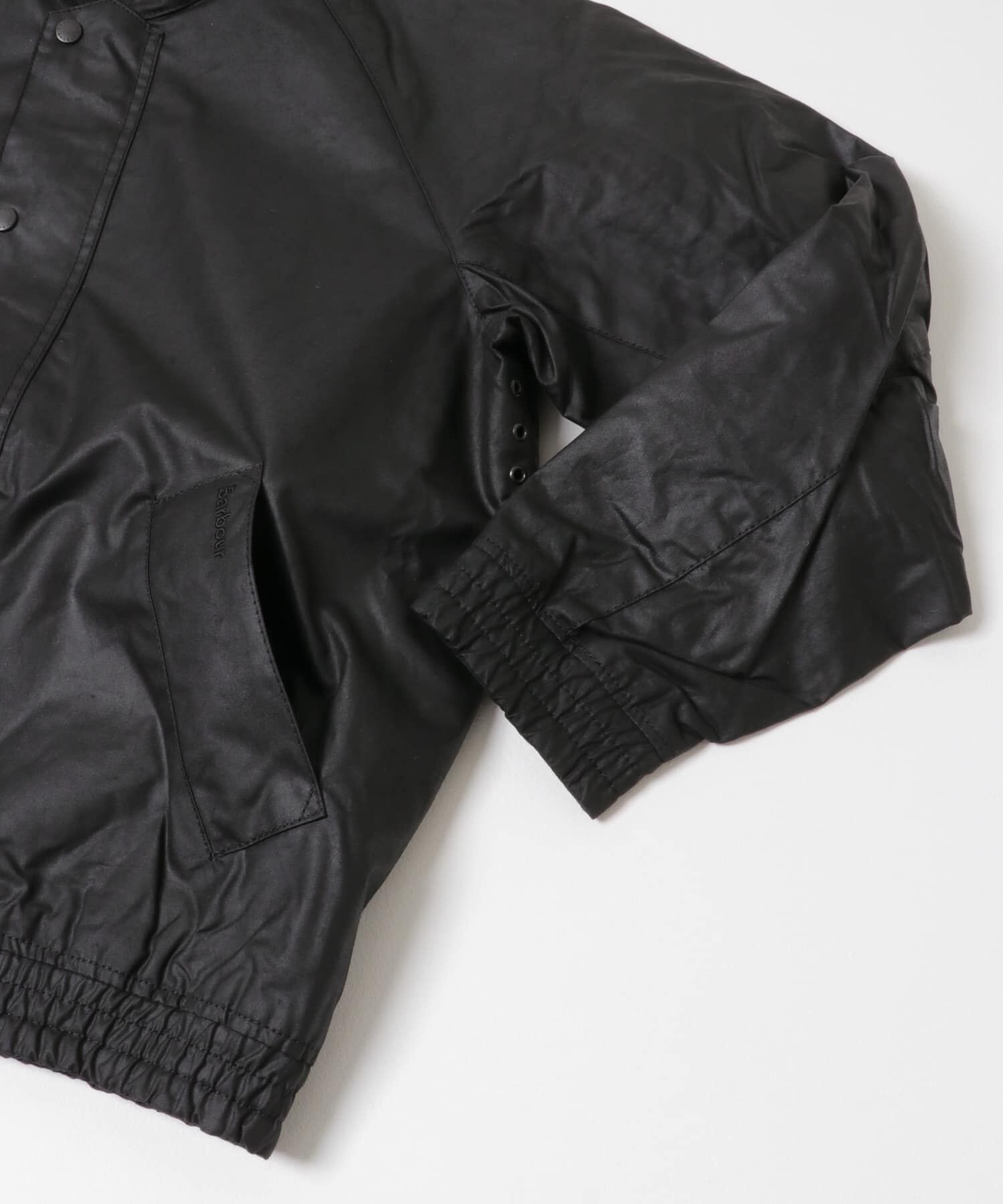 URBAN RESEARCH DOORS「Barbour　BLOUSON TRANSPORT WAX JACKET」|ノーカラーコート|
