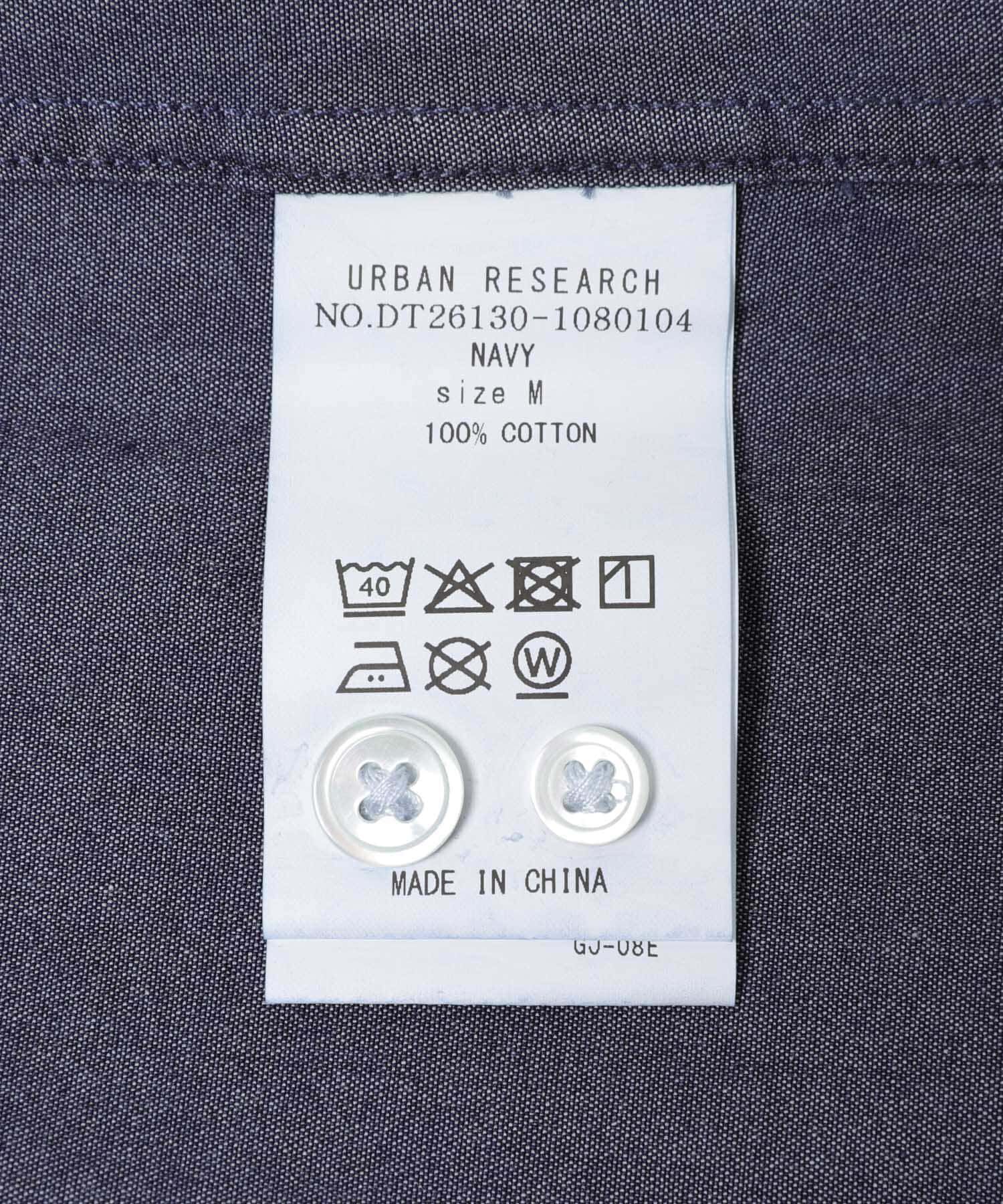 URBAN RESEARCH DOORS「LIFE STYLE TAILOR　シャンブレーBDシャツ」|シャツ・ブラウス|