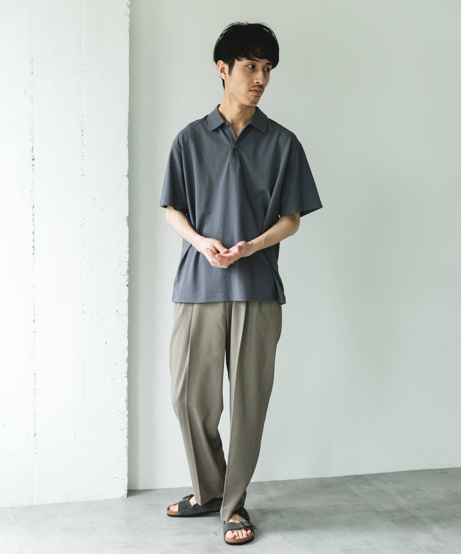 URBAN RESEARCH DOORS「ソマルティカノコ ショートスリーブポロシャツ」|ポロシャツ|