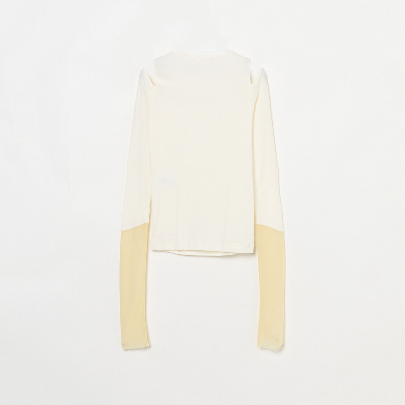  「muller of yoshiokubo DIAGONAL LONG SLEEVE TOP」|Tシャツ・カットソー|