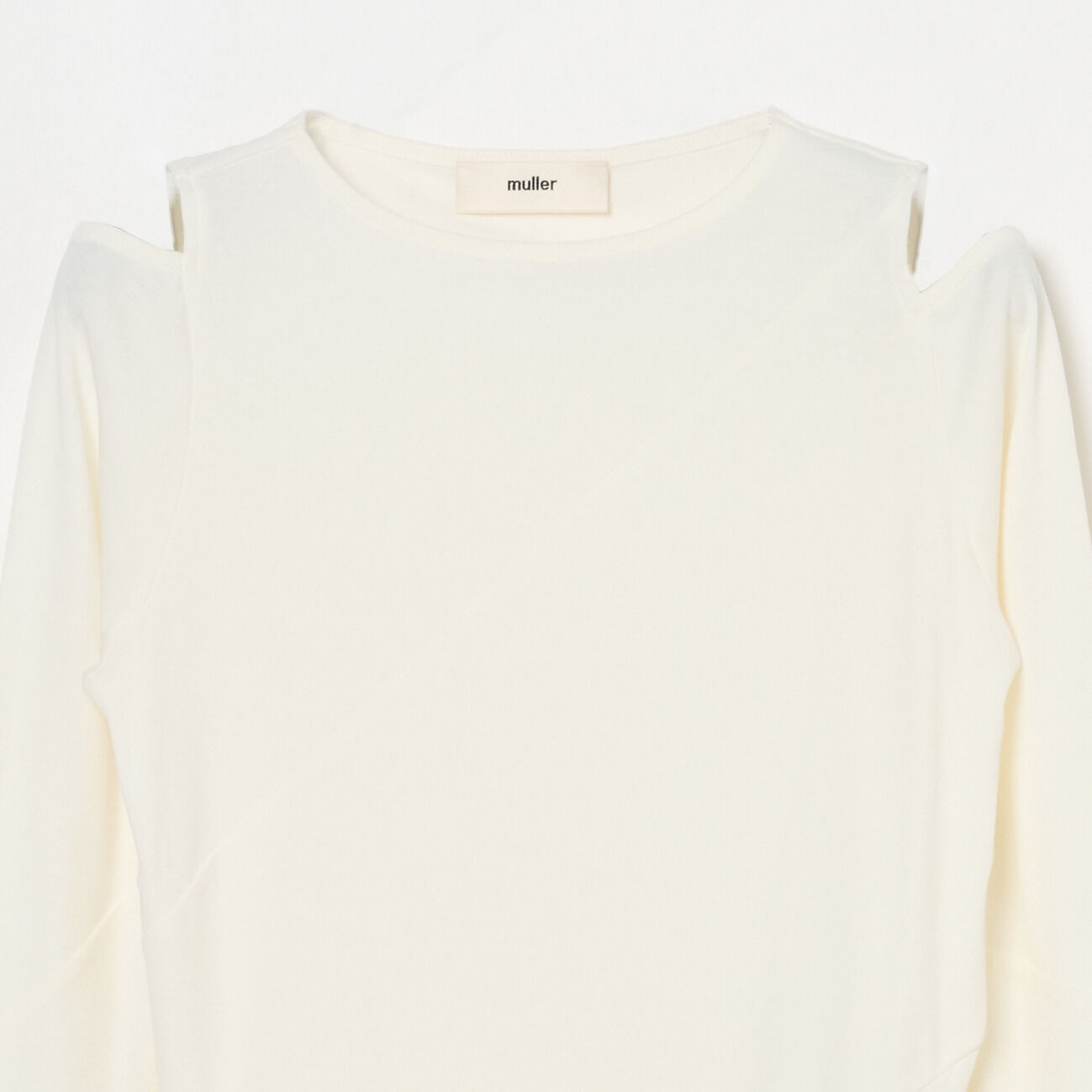  「muller of yoshiokubo DIAGONAL LONG SLEEVE TOP」|Tシャツ・カットソー|
