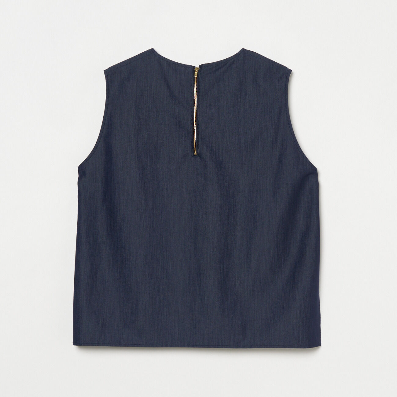 HELIOPOLE「HELIOPOLE DENIM SLEEVELESS BLOUSE」|シャツ・ブラウス|