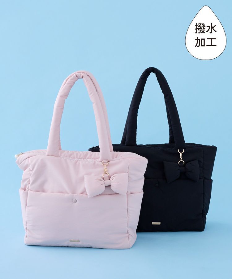 Maison de FLEUR「【撥水加工】パファーキャリーオントートバッグ」|トートバッグ|