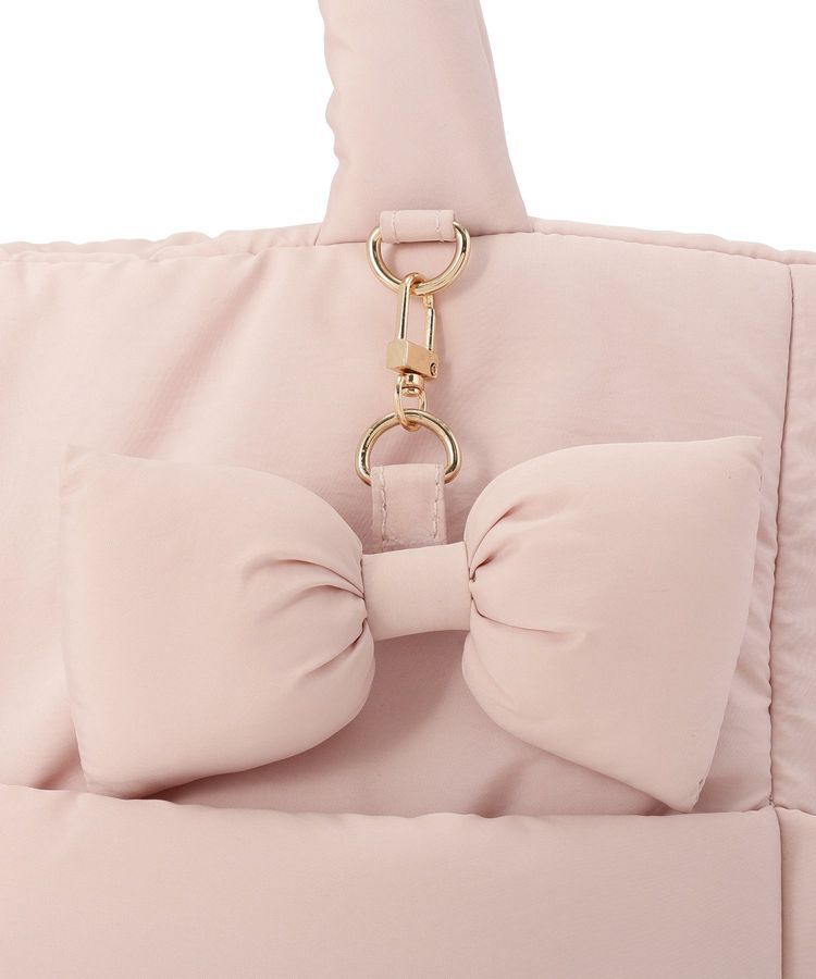 Maison de FLEUR「【撥水加工】パファーキャリーオントートバッグ」|トートバッグ|