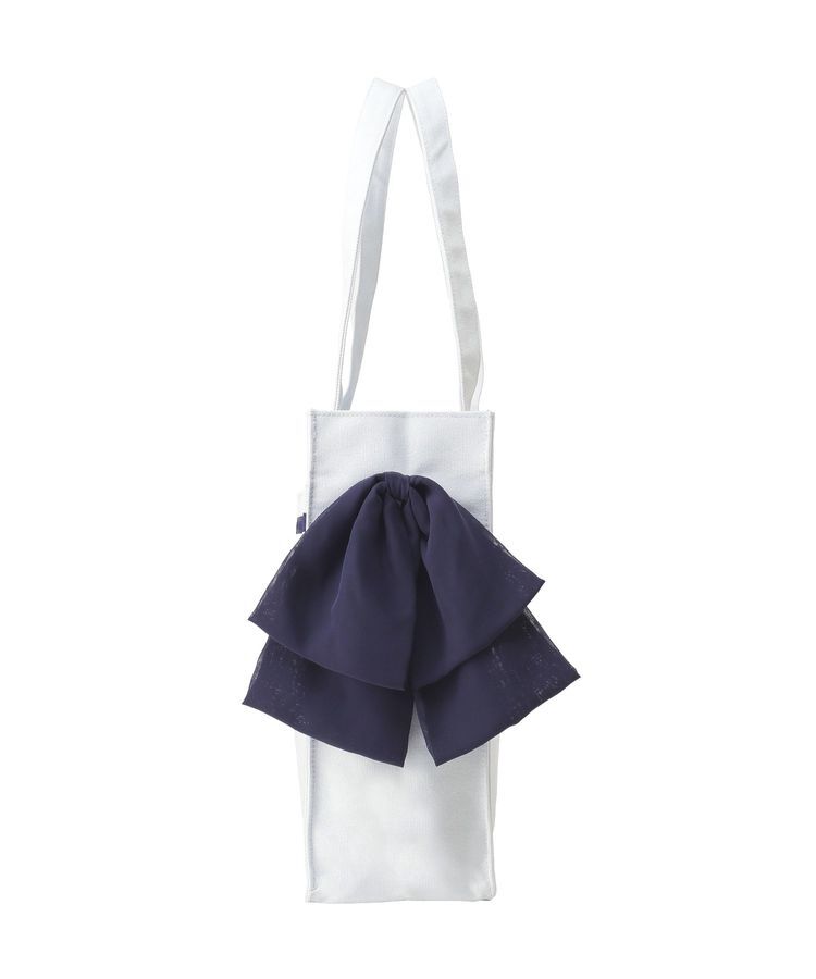 Maison de FLEUR「マリンラインリボンスクエアトートバッグ」|トートバッグ|