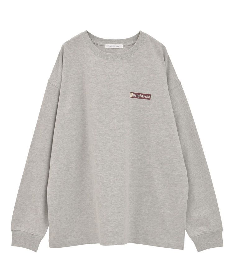AMERICAN HOLIC「カンパニーロゴ風ロングTシャツ」|Tシャツ・カットソー|