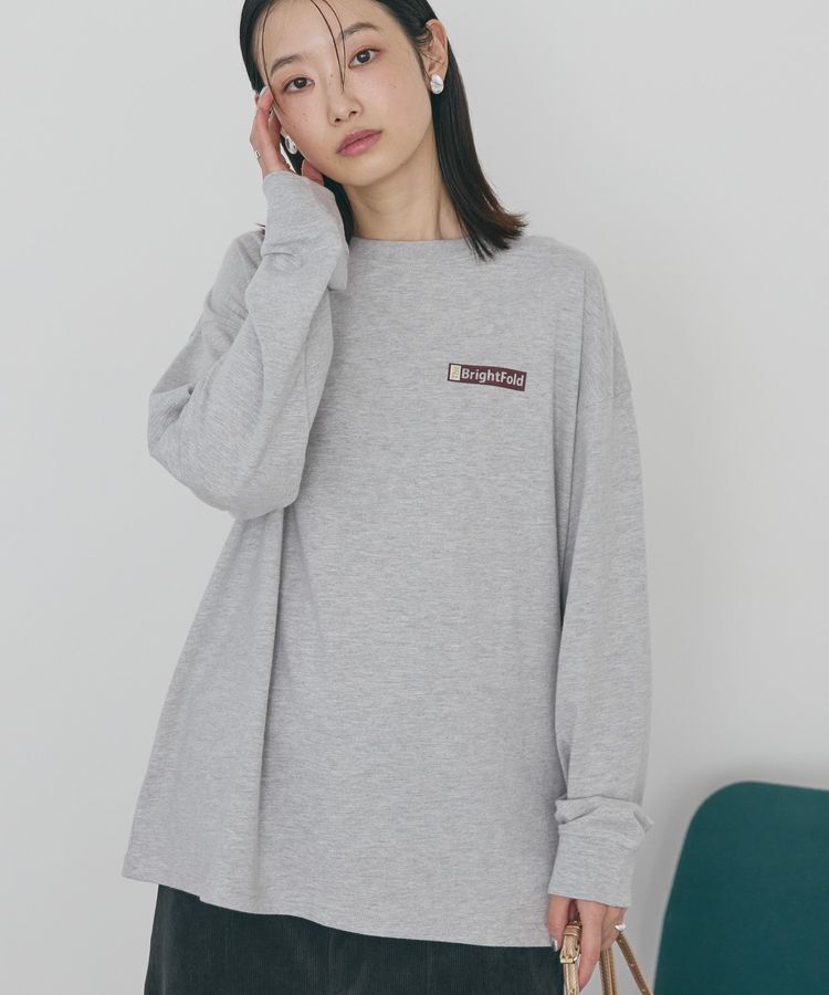 AMERICAN HOLIC「カンパニーロゴ風ロングTシャツ」|Tシャツ・カットソー|
