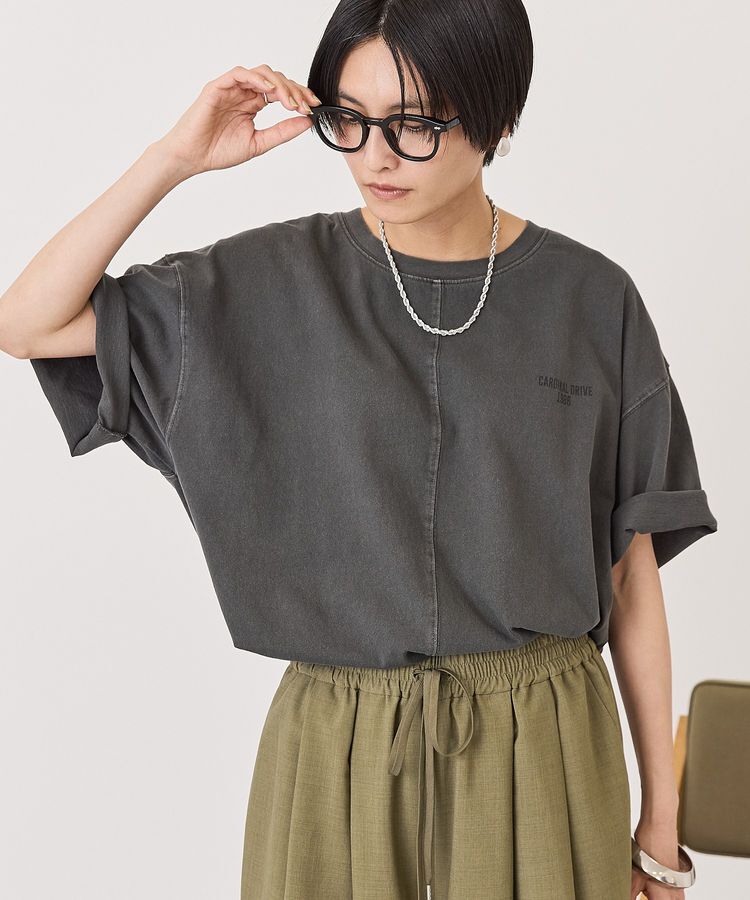 AMERICAN HOLIC「バックロゴルーズTシャツ」|Tシャツ・カットソー|
