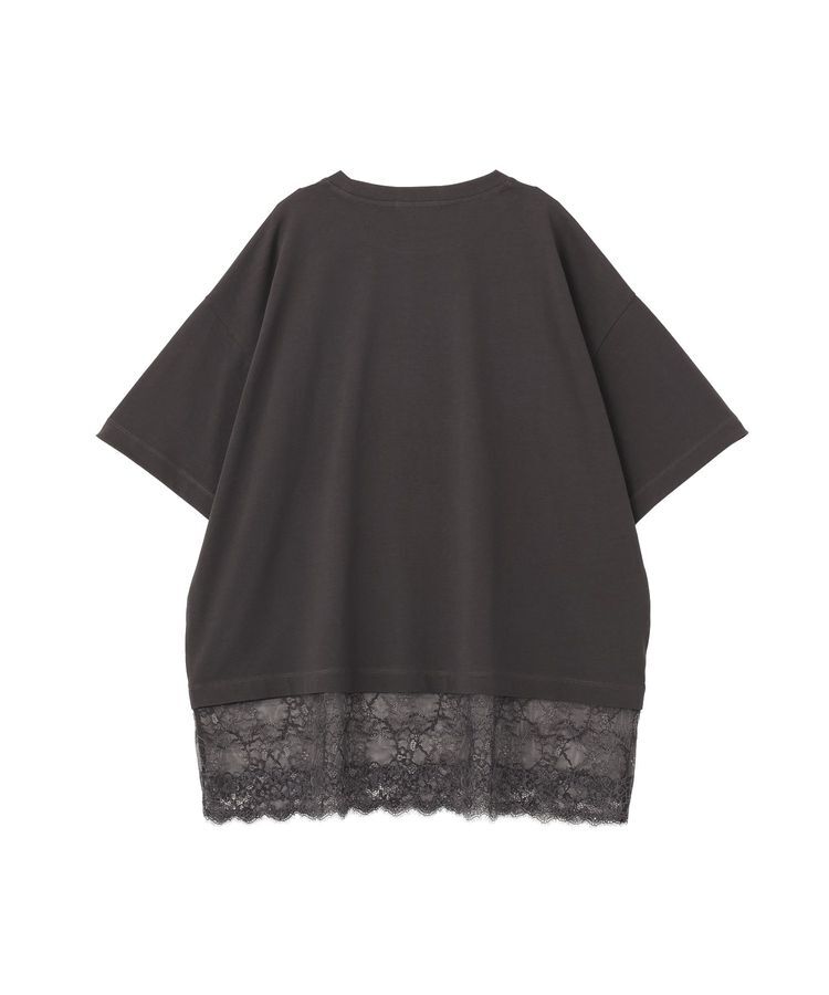 AMERICAN HOLIC「カレッジロゴレースドッキングTシャツ」|Tシャツ・カットソー|