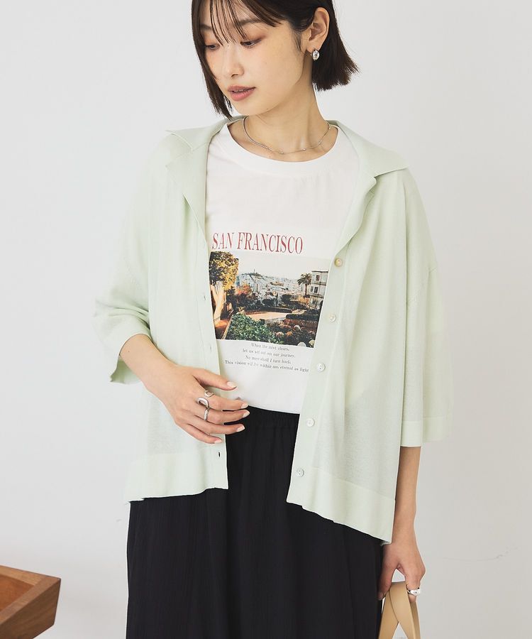 AMERICAN HOLIC「SANFRANCISCO ロゴ＆フォトTシャツ」|Tシャツ・カットソー|