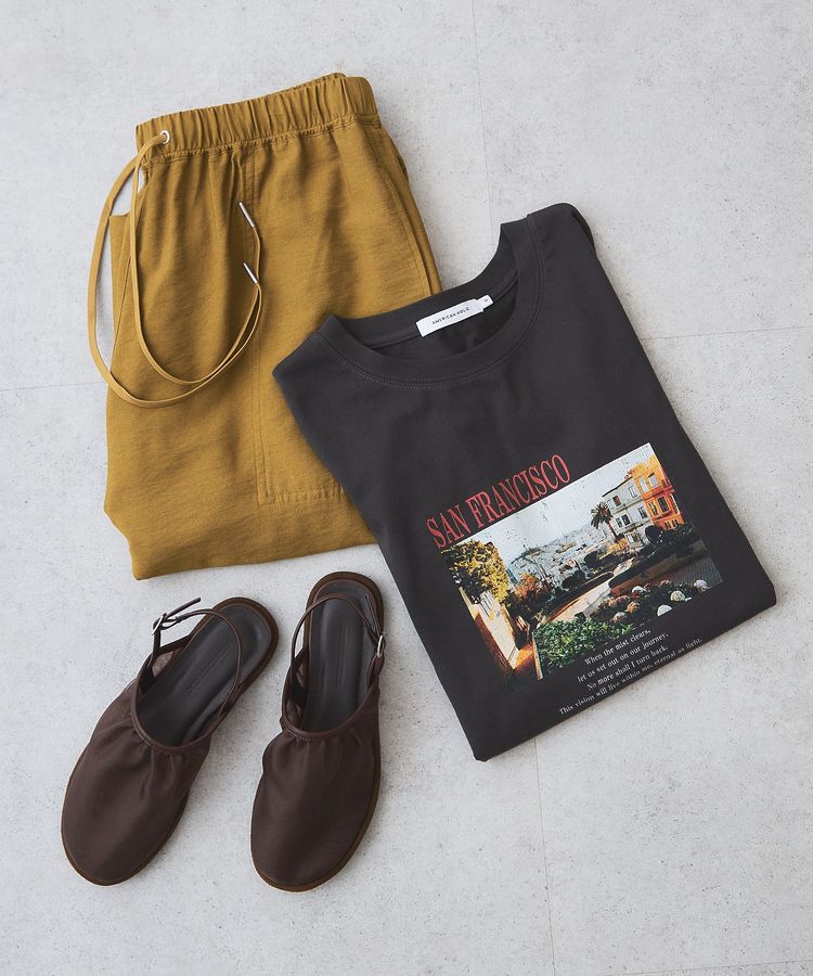 AMERICAN HOLIC「SANFRANCISCO ロゴ＆フォトTシャツ」|Tシャツ・カットソー|