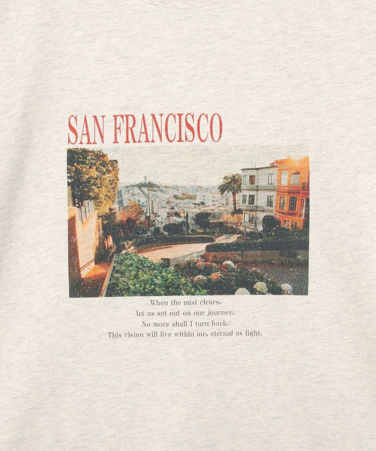 AMERICAN HOLIC「SANFRANCISCO ロゴ＆フォトTシャツ」|Tシャツ・カットソー|