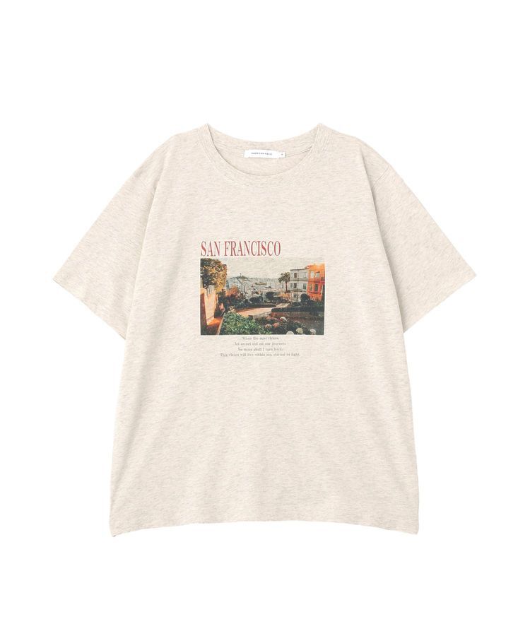 AMERICAN HOLIC「SANFRANCISCO ロゴ＆フォトTシャツ」|Tシャツ・カットソー|