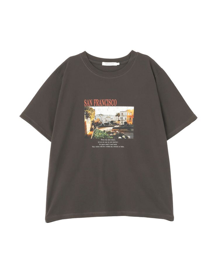 AMERICAN HOLIC「SANFRANCISCO ロゴ＆フォトTシャツ」|Tシャツ・カットソー|